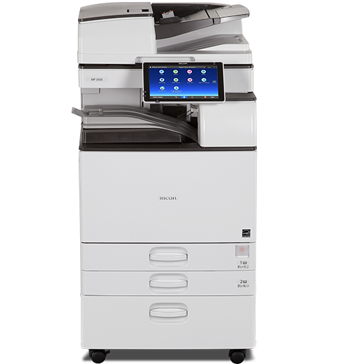 MP 6055 Black and White Laser Multifunction Printer Finish everyday tasks with speed and ease
