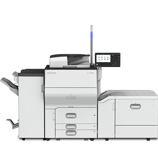 Pro C5210s Color Laser Production Printer Turn creative ideas into convenient production