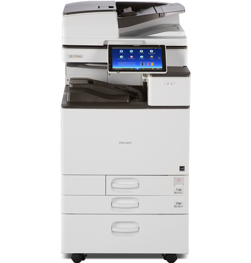 MP C3504ex Color Laser Multifunction Printer Be more personal and productive with every color collaboration