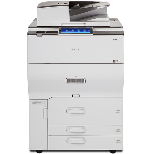 MP C8003 Color Laser Multifunction Printer Make high-volume color highly productive