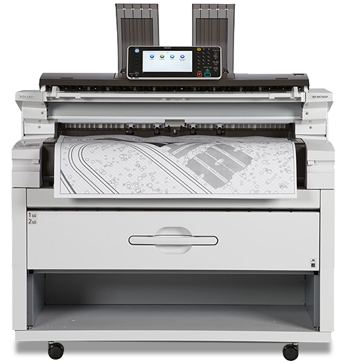 MP W6700SP Wide Format Digital Imaging System Reliable and precise wide format communications — A more intelligent way to print