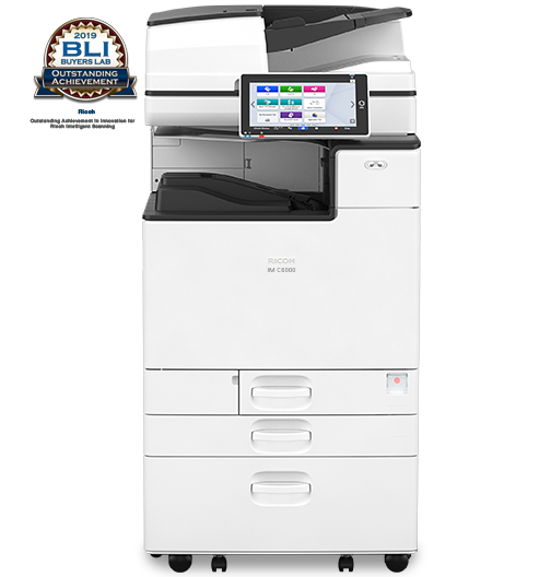 IM C6000 Color Laser Multifunction Printer Expand productivity with enhanced capabilities now and into the future