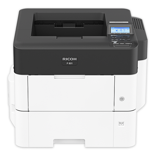P 801 Black and White Laser Printer Bring high speeds and high yields to the desktop